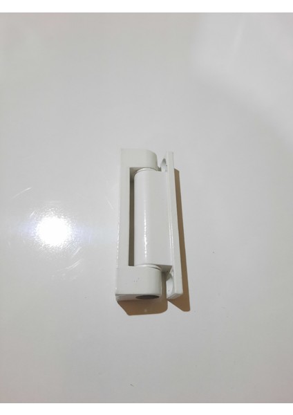 Beyaz Pvc Pencere Menteşesi Zamak (2 Adet)