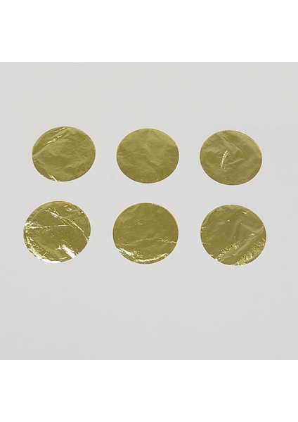 Gold Yaprak Varak Kağıt 5 Adet