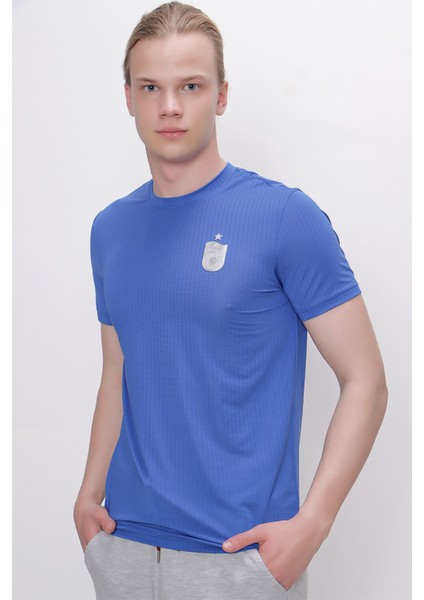 Tshirt Bisiklet Yaka Frekans Logolu