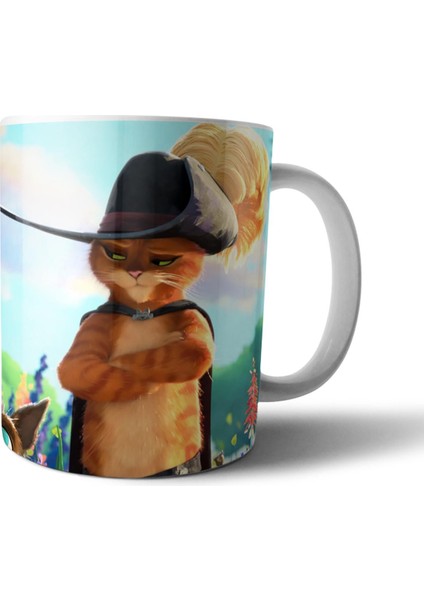 Çizmeli Kedi - Puss In Boots: The Last Wish Kupa Bardak Model 2