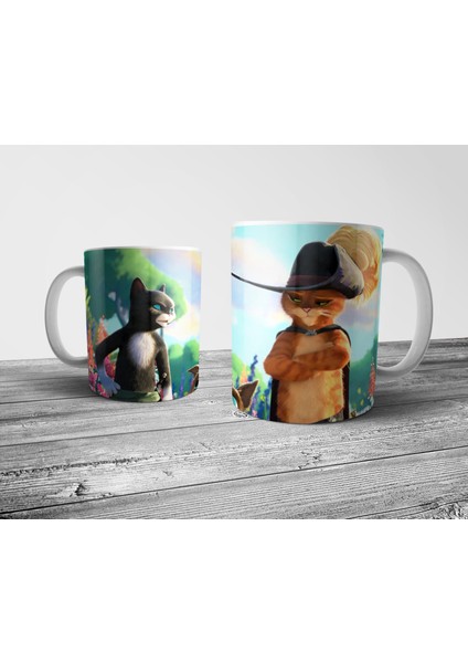 Çizmeli Kedi - Puss In Boots: The Last Wish Kupa Bardak Model 2 fiyatları