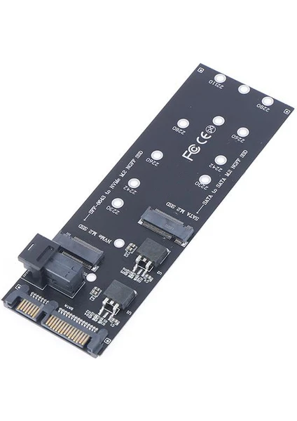 2 Ngff To Sata Veya 2 Nvme To SFF-8643 Pcie SSD Sata Adaptörü