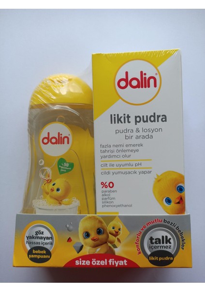 Likit Pudra 100 ml + Şampuan 200 ml