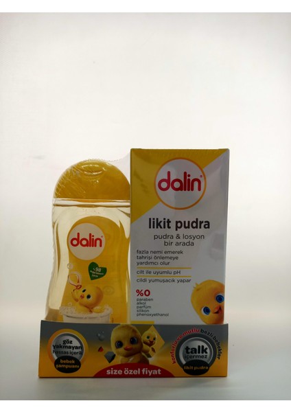 Likit Pudra 100 ml + Şampuan 200 ml