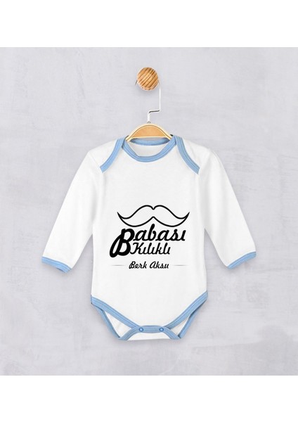 Kişiye Özel Babası Kılıklı Erkek Bebek Zıbın