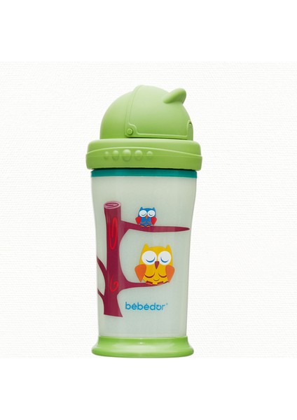 Karanlikta Parlayan Pipetli Alıştırma Bardağı 240ML