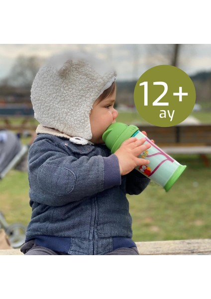 Karanlikta Parlayan Pipetli Alıştırma Bardağı 240ML