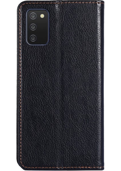 Samsung Galaxy A03S 164.2MM Siyah Için Gloss Yağ Deri Kılıf ( Yurt Dışından) modelleri