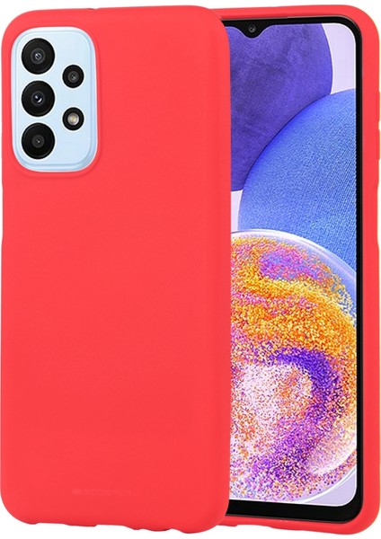 Samsung Galaxy A23 Kırmızı Için Sıvı Tpu Kılıf ( Yurt Dışından)