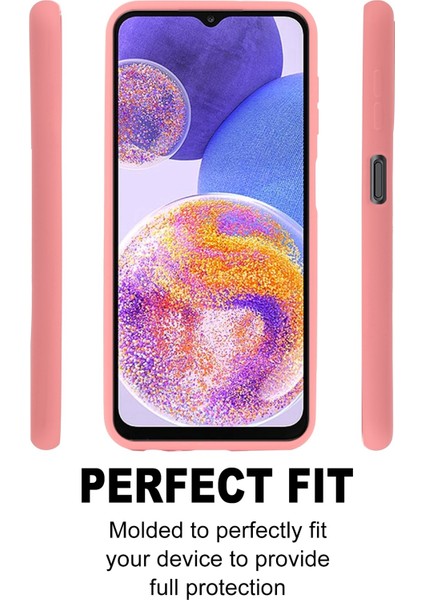 Samsung Galaxy A23 Pembe Için Sıvı Tpu Kılıf ( Yurt Dışından) modelleri