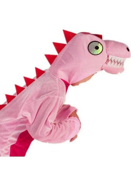 Çocuklar İçin Dinozor Cosplay Kostümü - Pembe (Yurt Dışından)