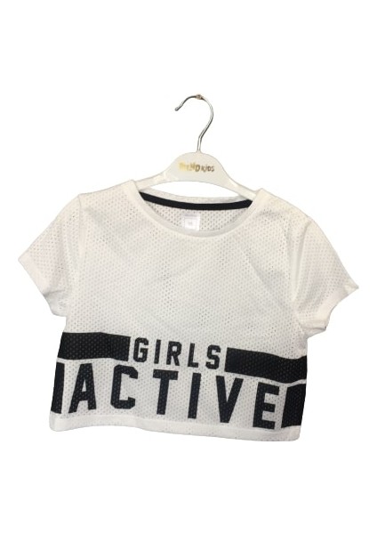 yılteks Girls Active Baskılı Ikili Body