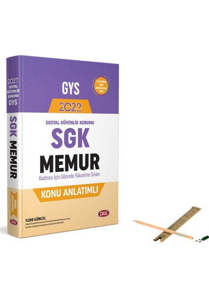 2022 SGK Memur GYS Konu Anlatımlı - Tohumlu Kalem