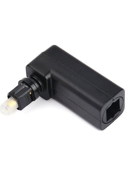 Optik Toslink Dik Açı 90 Derece Dişi Optik Çevirici modelleri