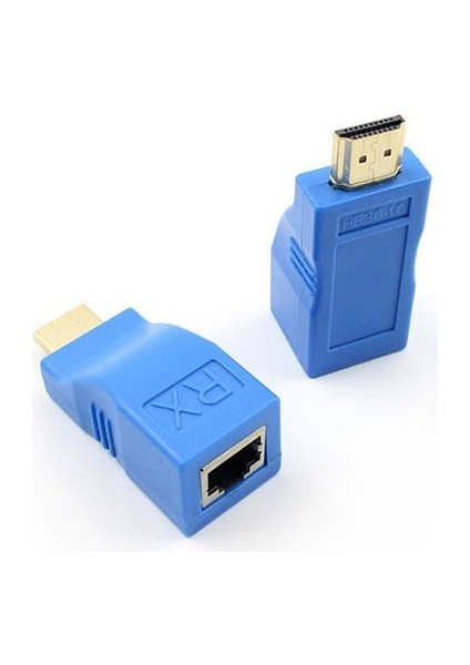 Hdmı Extender 4K 3D RJ45 Cat6 ile 30M Hdmı Uzatıcı