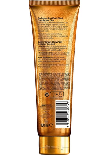 Mucizevi Yağ Saç Güzelleştirici Krem 150 ml - Mucizevi Yağ Onarıcı 100 ml