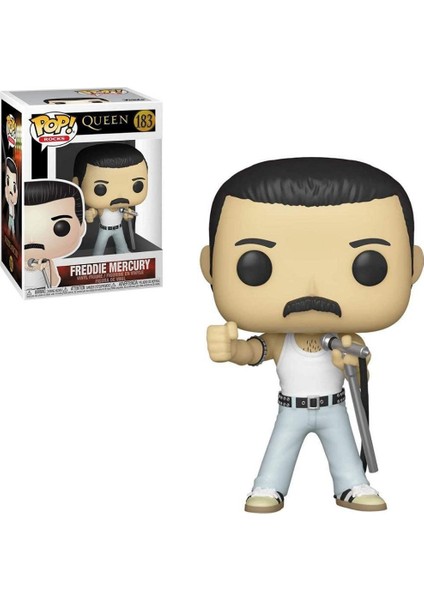 Funko Pop Rocks Freddie Mercury Figür