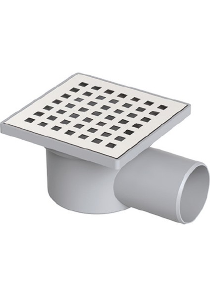 Maxıflow Yer Sifonu 10X10 Yan Çıkışlı - 13805