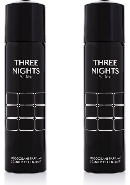 Three Nights 150 Ml Erkek Deodorant Seti