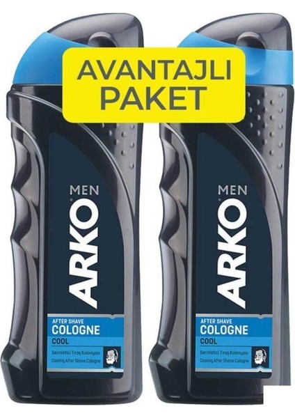 Men men Cool Tıraş Kolonyası 2x250ml