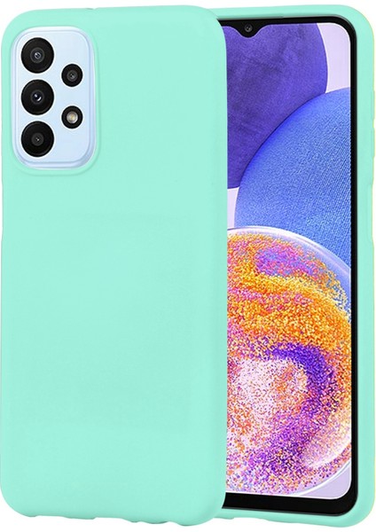 Samsung Galaxy A23 Mint Yeşil Sıvı Tpu Kılıfı (Yurt Dışından)