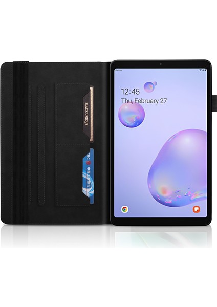 Samsung Tab A 8.0 (2019) T290 İçin Tablet Kılıfı - Siyah (Yurt Dışından)