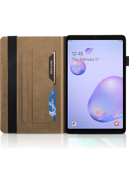 Yue Store Samsung Tab A 8.0 (2019) T290 İçin Tablet Kılıfı - Kahverengi (Yurt Dışından)