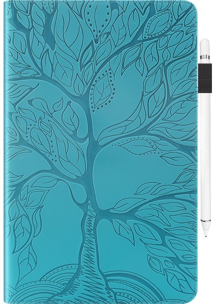 Samsung Tab A 8.0 (2019) T290 İçin Tablet Kılıfı - Açık Mavi (Yurt Dışından)