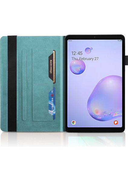 Samsung Tab A 8.0 (2019) T290 İçin Tablet Kılıfı - Açık Mavi (Yurt Dışından)