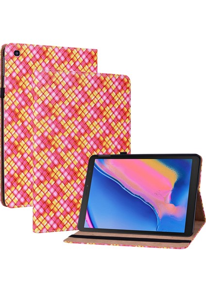 Samsung Tab A 8.0 (2019) T290 İçin Tablet Kılıfı - Koyu Pembe (Yurt Dışından)