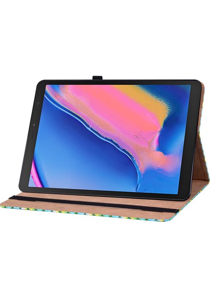 Samsung Tab A 8.0 (2019) T290 İçin Tablet Kılıfı - Yeşil (Yurt Dışından)