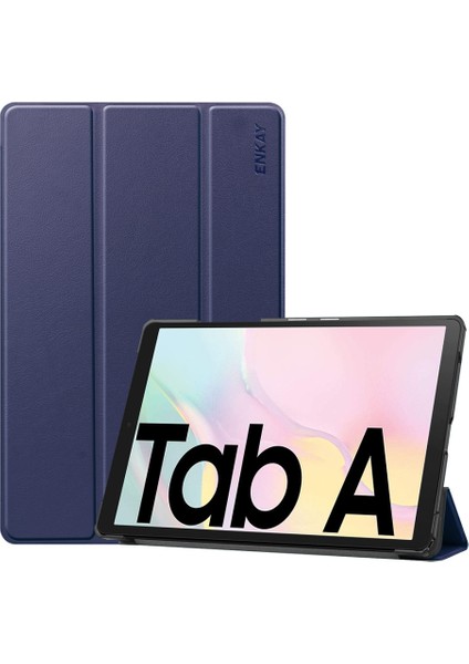 Yue Store Samsung Tab A 8.0 (2019) T290 İçin Tablet Kılıfı - Koyu Mavi (Yurt Dışından)