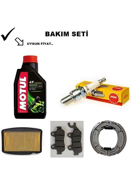 Cb Ace 125 Bakım Seti