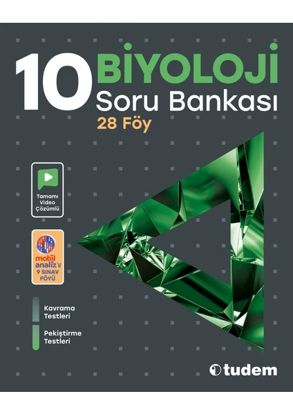 Tudem Yayınları 10. Sınıf Biyoloji Soru Bankası