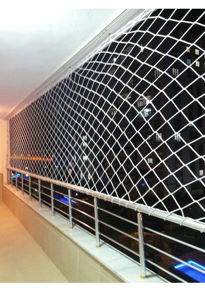 100 Cm* 150CM Çocuk Güvenlik Filesi 6 Milim Ip Kalınlığı 10CM Göz Aralıklı modelleri