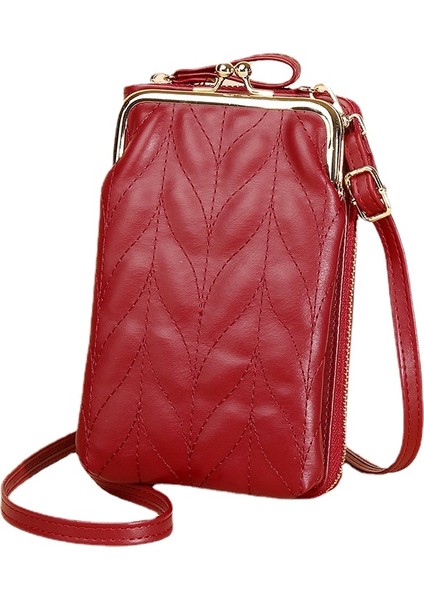 Yeni Mini Crossbody Küçük Çanta Dikey Omuz Çantası Uzun Cüzdan (Yurt Dışından)