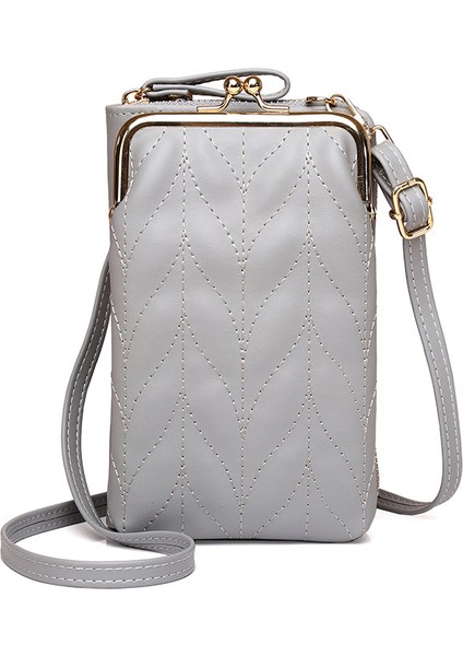 Yeni Mini Crossbody Küçük Çanta Dikey Omuz Çantası Uzun Cüzdan (Yurt Dışından)