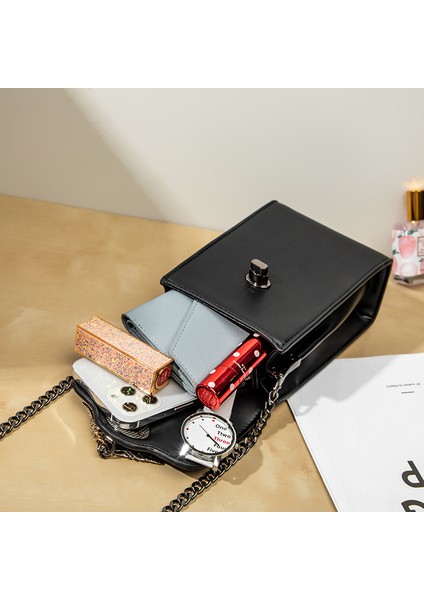 Yaz Kadınlar Moda Mini Retro Cep Telefonu Çantası Haberci Omuz Tüm Maç Küçük Kare Çanta (Yurt Dışından) fiyatları