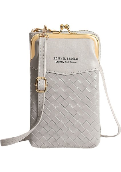 Kadınlar Dikey Eşkenar Dörtgen Postacı Çantası Moda Tüm Maç Omuz Çantası