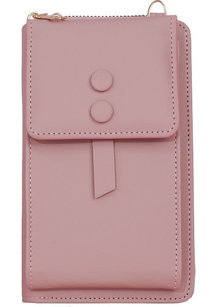 Yeni Mini Küçük Çanta Dikey Düz Renk Kadın Cep Telefonu Çantası (Yurt Dışından)