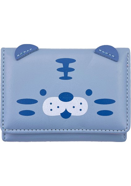 Yeni Kadın Cüzdanı Karikatür Sevimli Bozuk Para Cüzdanı Kısa Öğrenci Cüzdanı Kart Sahibinin (Yurt Dışından)