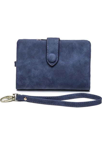 Buzlu Cüzdanlı Kadınların Kısa ve Sevimli Çok Kartlı Cüzdanı (Yurt Dışından)