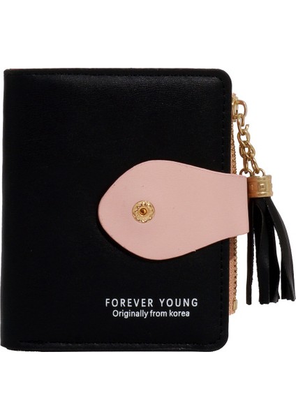 Yeni Kadın Cüzdan Kısa Zip Tokalı Cüzdan (Yurt Dışından)