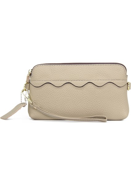 Uzun Cüzdan Fermuarlı Büyük Kapasiteli Cüzdan Bilek Çantası (Yurt Dışından)