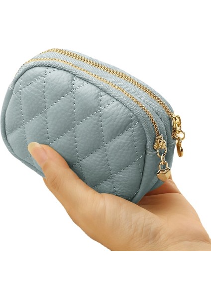 Çift Fermuarlı Bozuk Para Cüzdanı (Yurt Dışından)