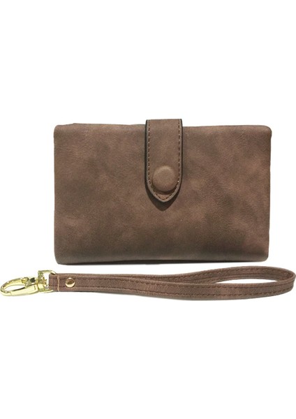 Buzlu Cüzdanlı Kadınların Kısa ve Sevimli Çok Kartlı Cüzdanı (Yurt Dışından)