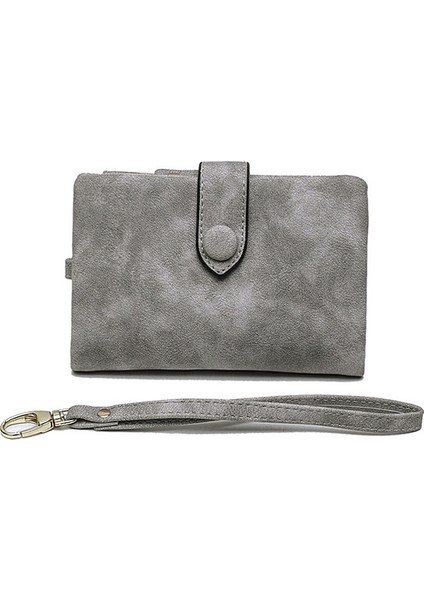 Buzlu Cüzdanlı Kadınların Kısa ve Sevimli Çok Kartlı Cüzdanı (Yurt Dışından)