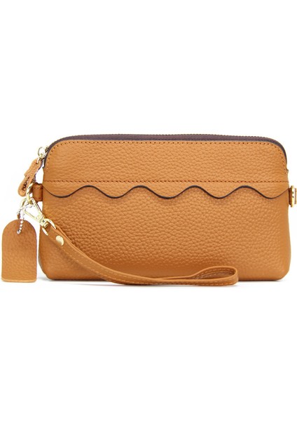 Uzun Cüzdan Fermuarlı Büyük Kapasiteli Cüzdan Bilek Çantası (Yurt Dışından)