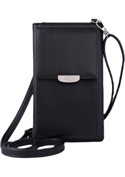 Yeni Kadın Uzun Cep Telefonu Çantası Büyük Kapasiteli Çok Fonksiyonlu Omuz Çantası (Yurt Dışından)