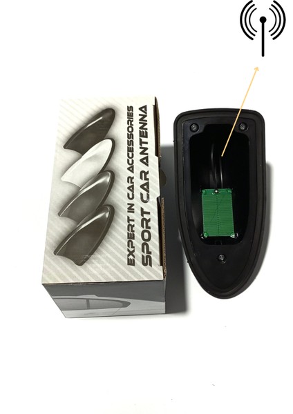 Elektirikli Balina Shark Tipi Anten Işlevsel Anten